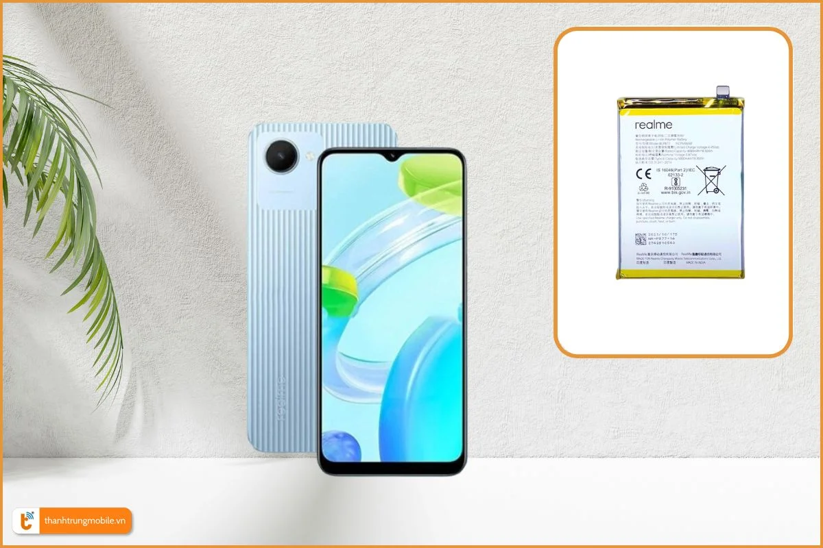 Thay Pin Realme C30 chính hãng, giá rẻ