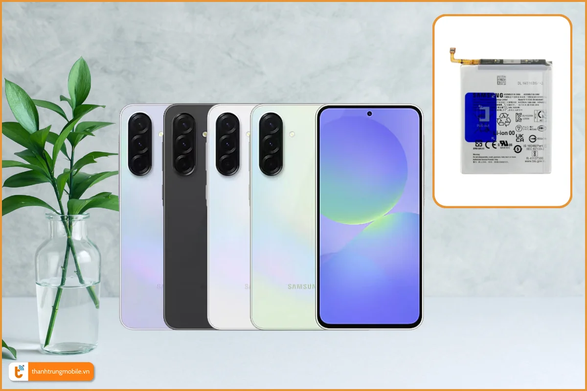 Thay pin Samsung Galaxy A36 5G chính hãng, lấy ngay