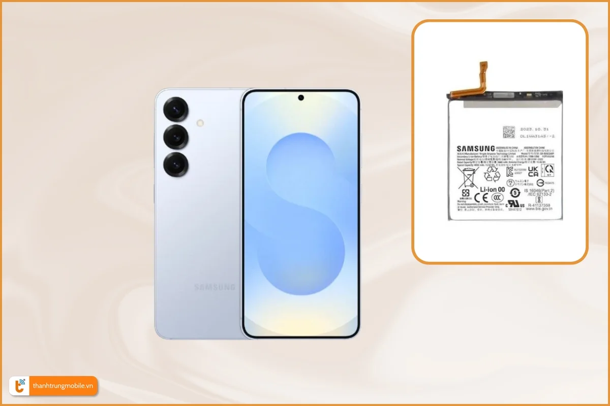 Thay pin Samsung Galaxy S25+ chính hãng, giá rẻ