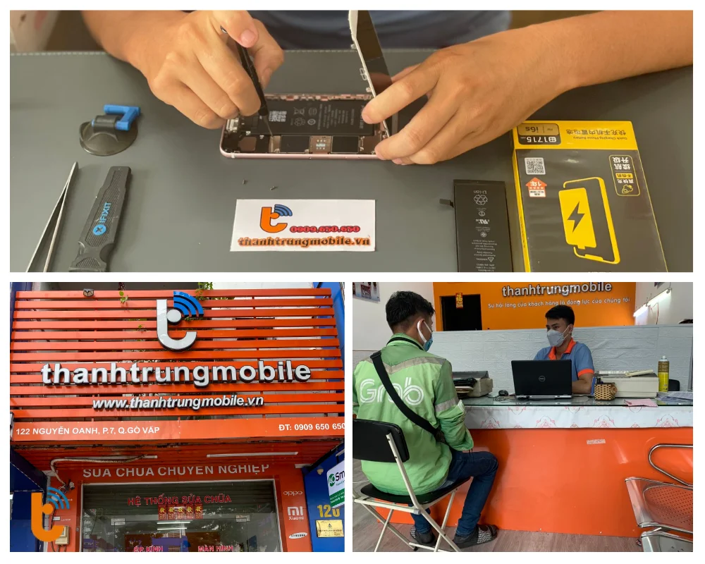 Thay pin uy tín tại Thành Trung Mobile