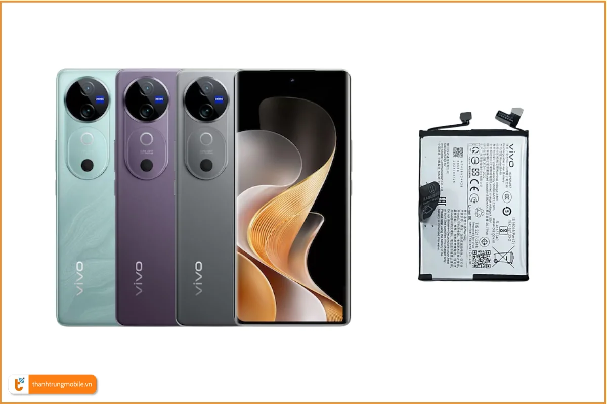 Thay pin Vivo V40 chính hãng, giá rẻ