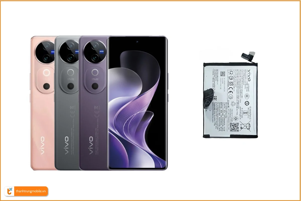 Thay pin Vivo V40 Pro chính hãng, giá rẻ