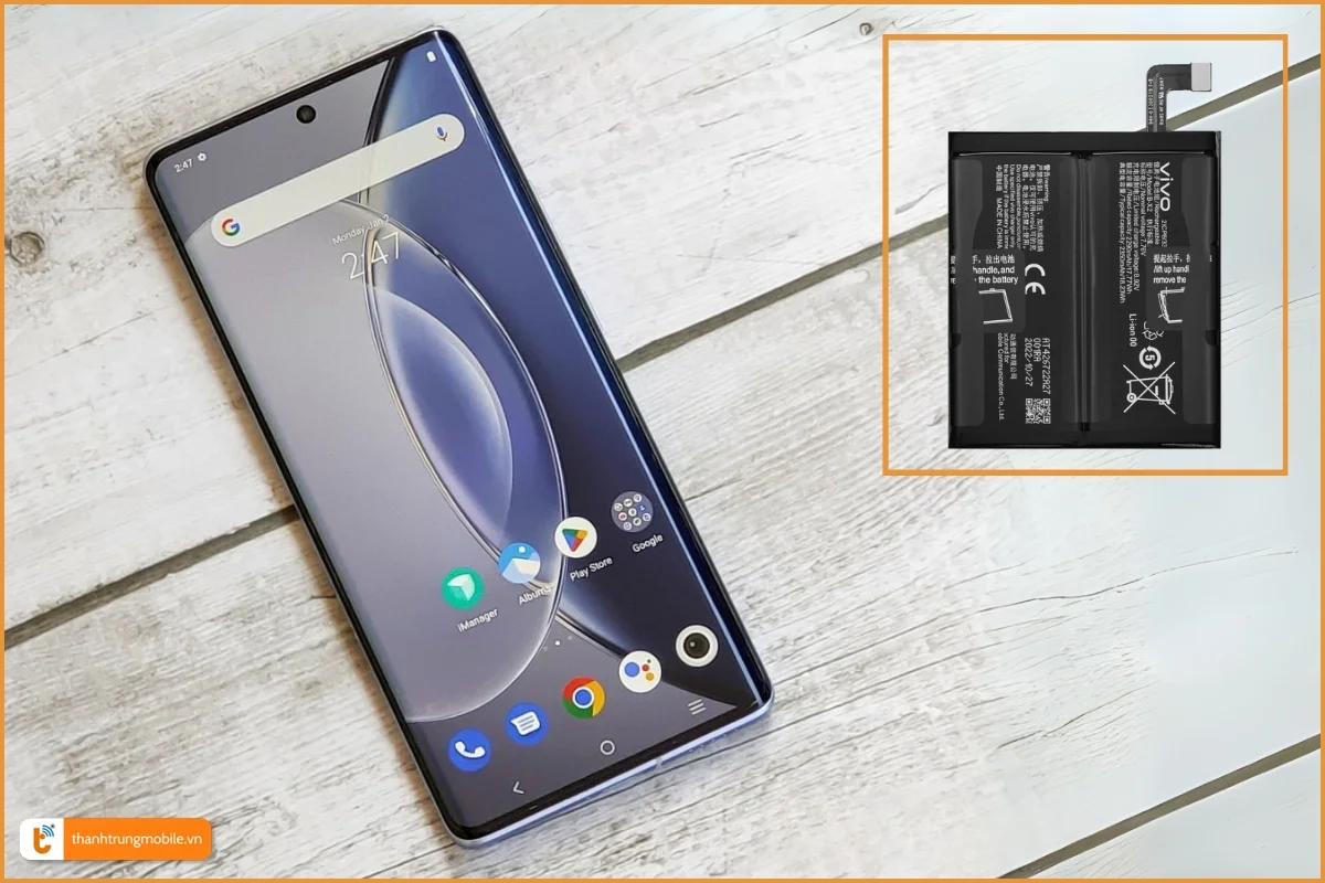 Thay pin Vivo X90 Pro chính hãng, lấy ngay - Thành Trung Mobile