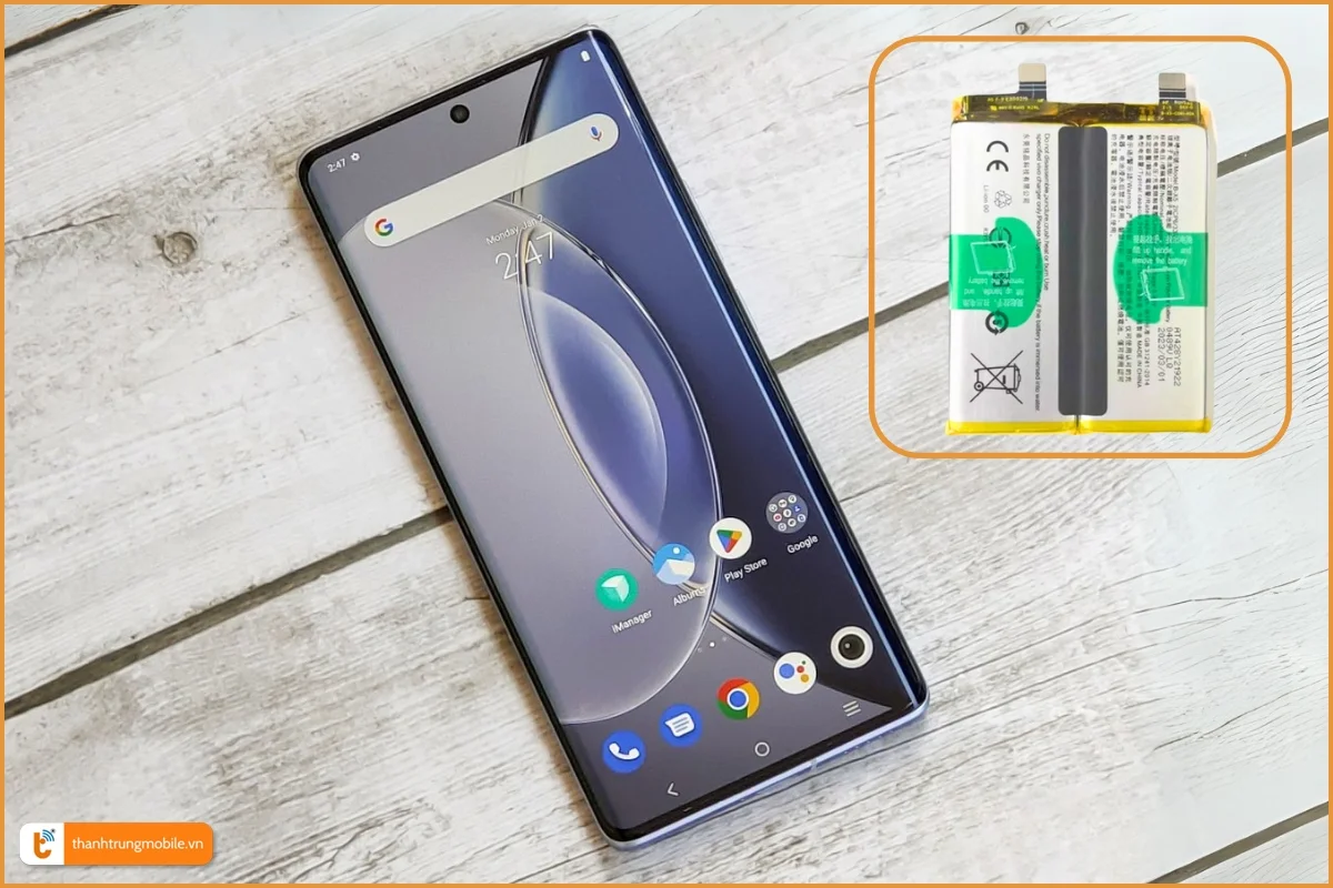 Thay pin Vivo X90 zin chính hãng, giá rẻ - Thành Trung Mobile