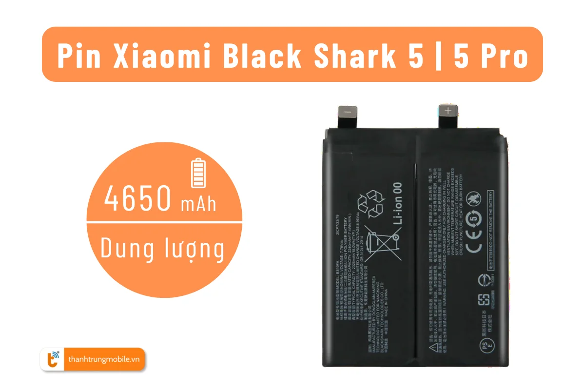 thay pin Xiaomi Black Shark 5 _ Black Shark 5 Pro