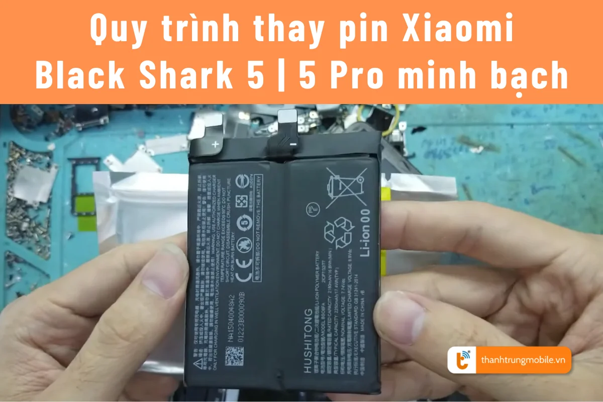 thay pin Xiaomi Black Shark 5 giá rẻ