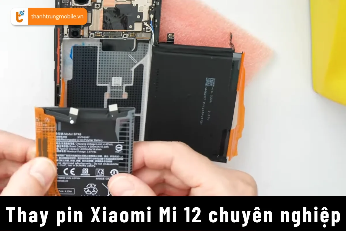 thay pin Xiaomi Mi 12 giá rẻ