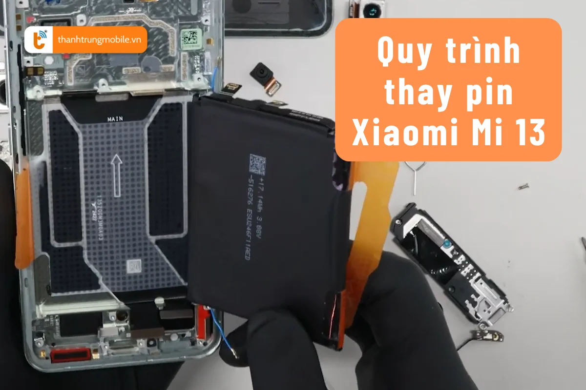 thay pin Xiaomi Mi 13 giá rẻ