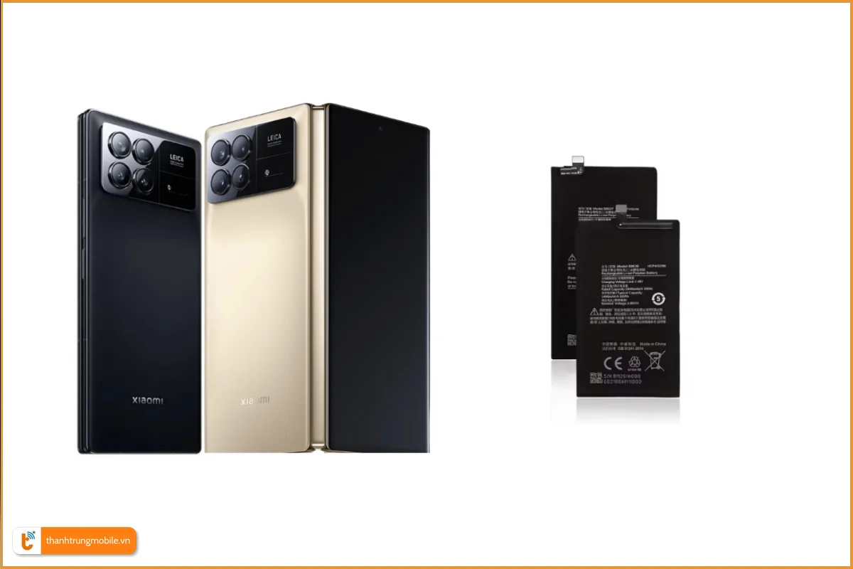 Thay pin Xiaomi Mix Fold 3 chính hãng, giá rẻ