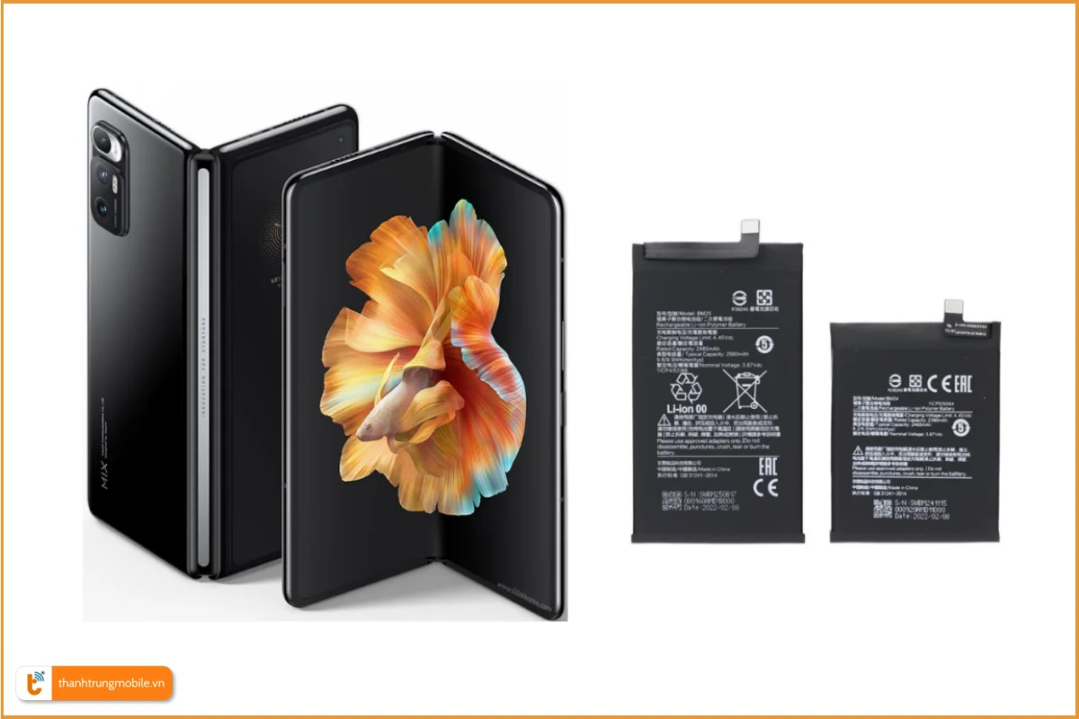 Thay pin Xiaomi Mix Fold chính hãng, giá rẻ
