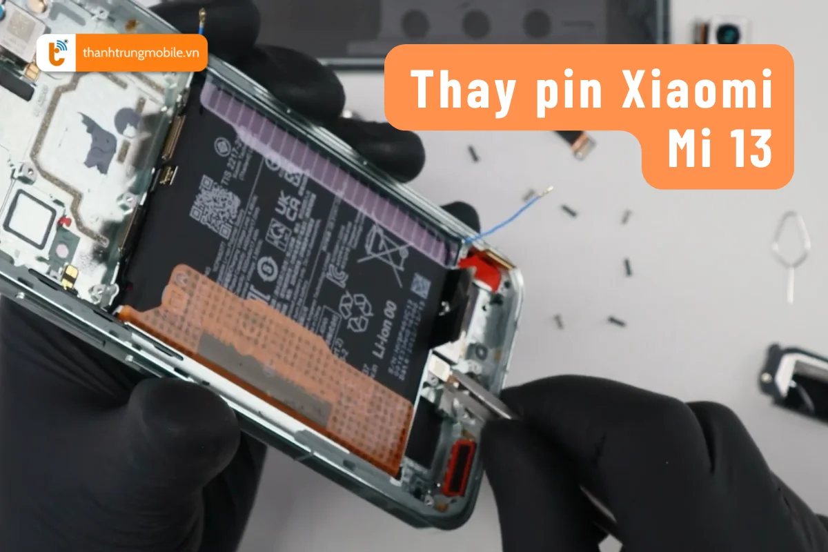 thay thế pin Xiaomi Mi 13