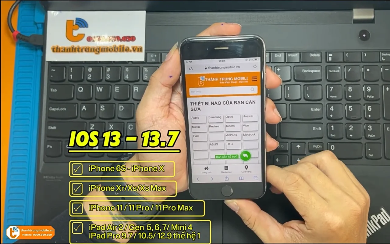Thiết bị hỗ trợ odyssey jailbreak