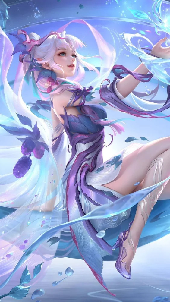 Thiếu nữ thủy tộc trong trang phục pha lê