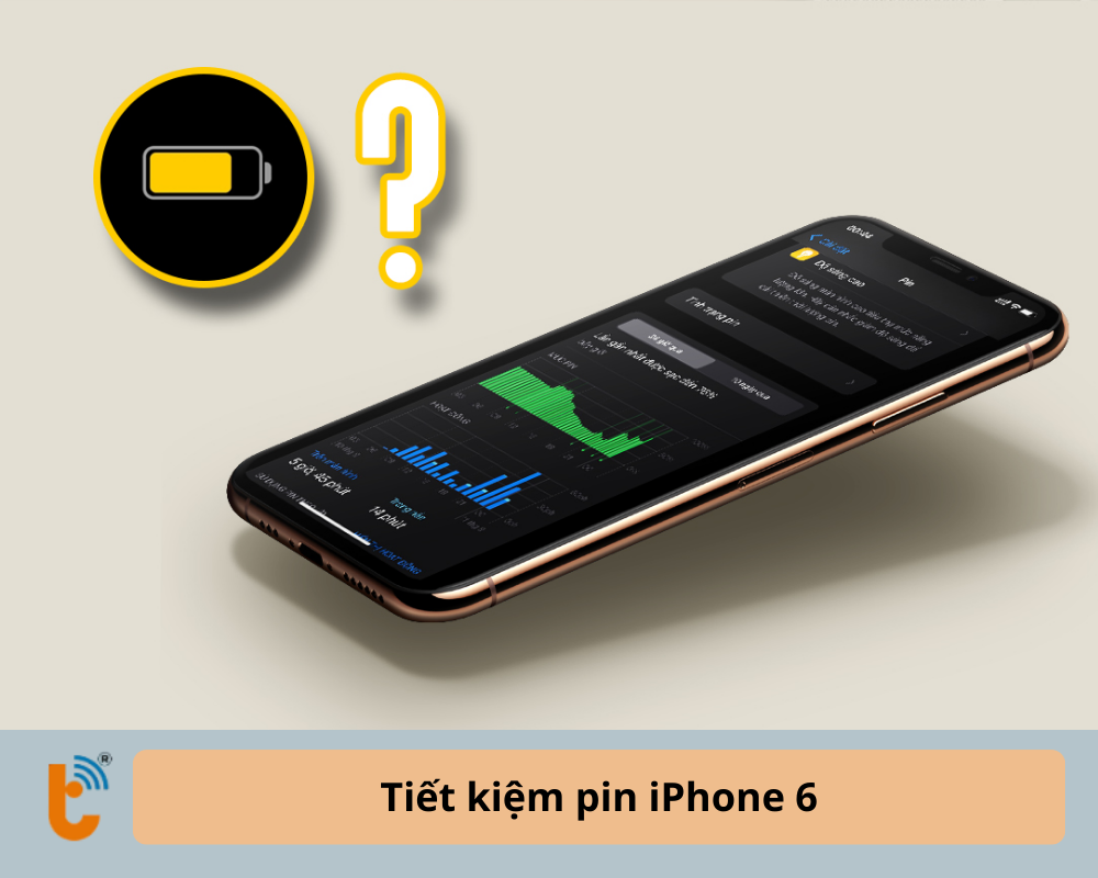 Tiết kiệm pin iPhone 6