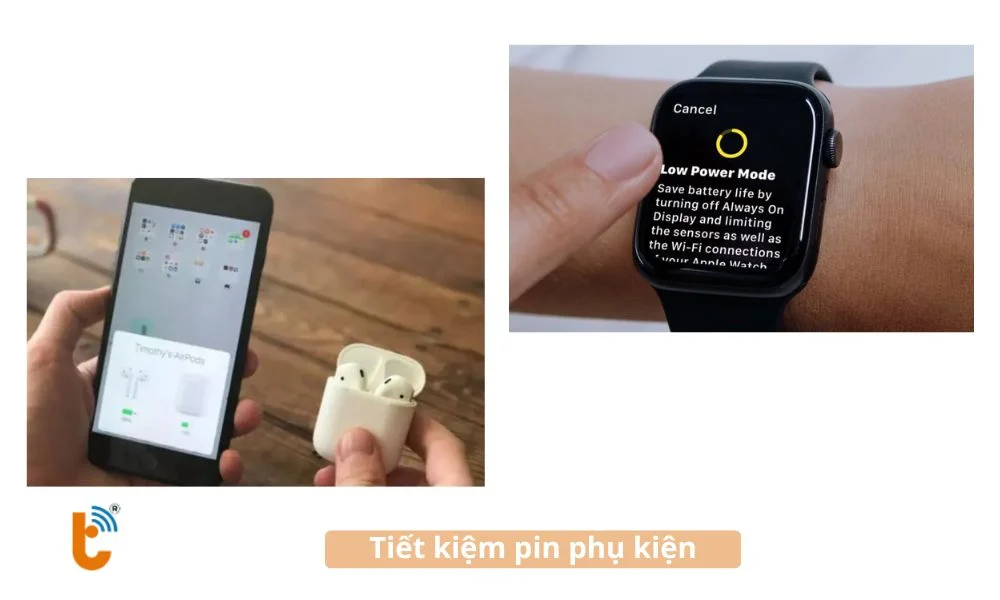 Cách tiết kiệm pin phụ kiện