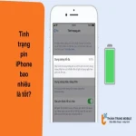 Tình trạng pin iPhone bao nhiêu là tốt? Cách kiểm tra nhanh