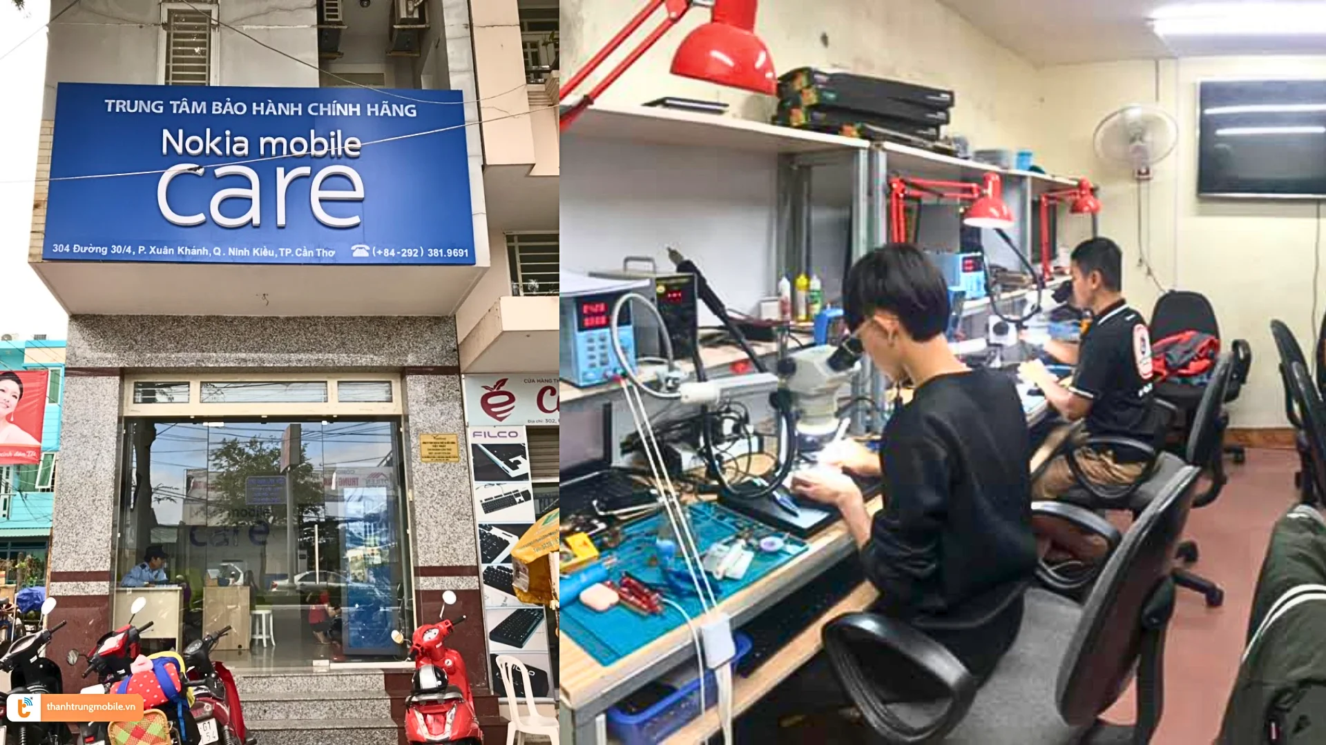 trung tâm bảo hành nokia