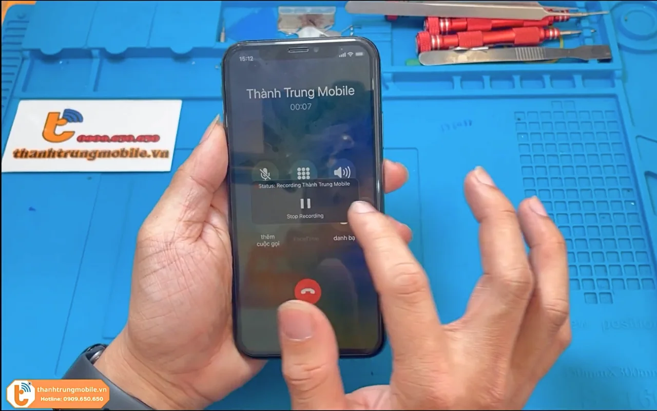 Tweak ghi âm cuộc gọi trên iphone