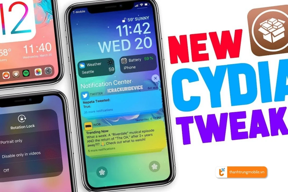 Tweak hay dành cho iOS 12 a1