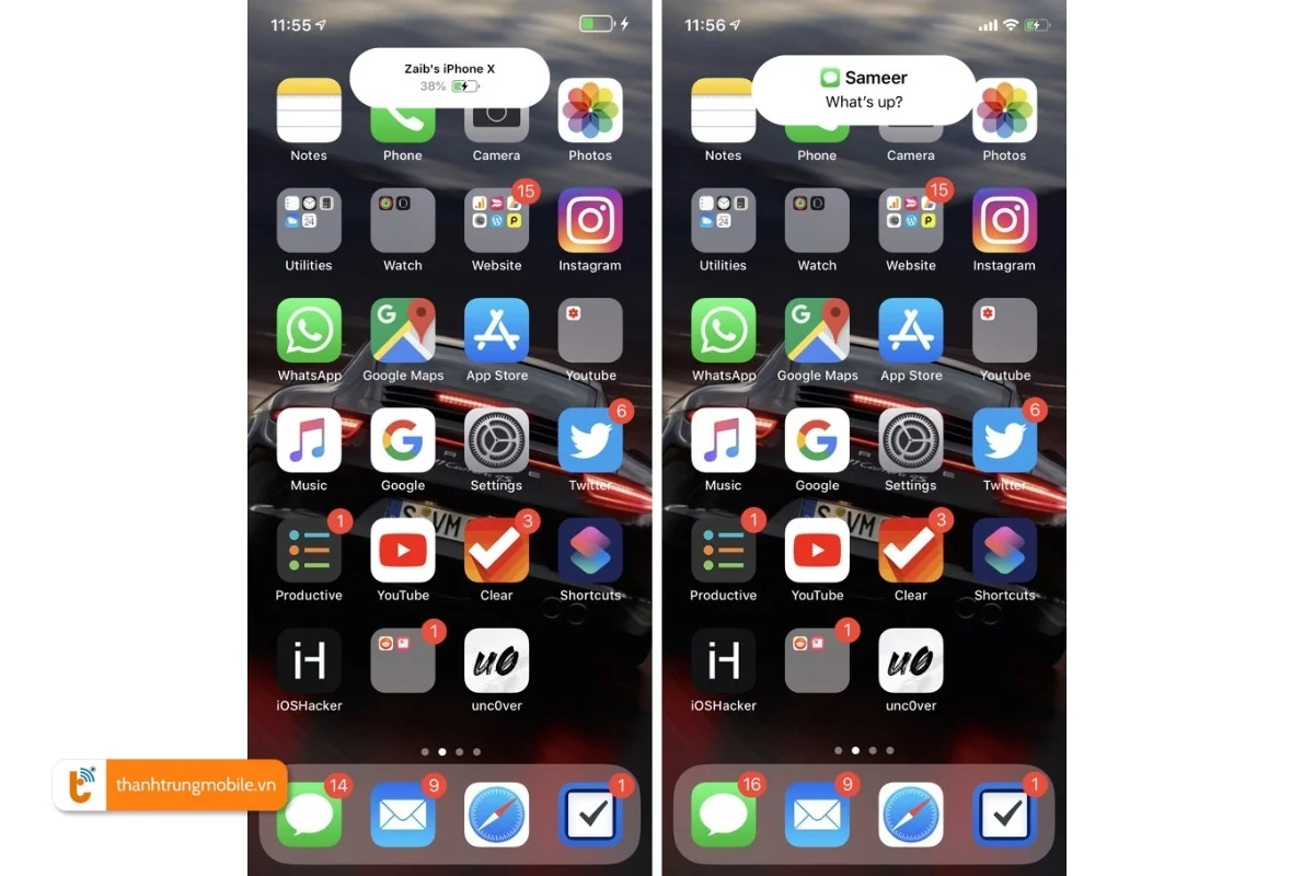 Tweak hay dành cho iOS 12 a2