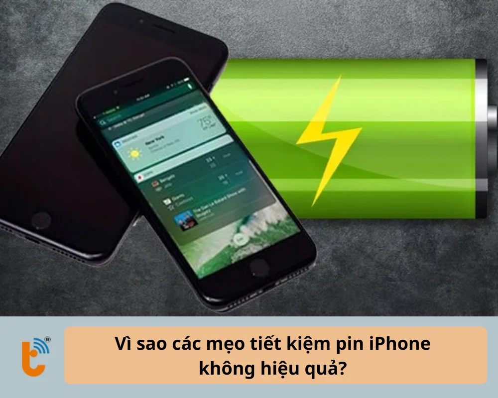 Vì sao các mẹo tiết kiệm pin iPhone không hiệu quả?