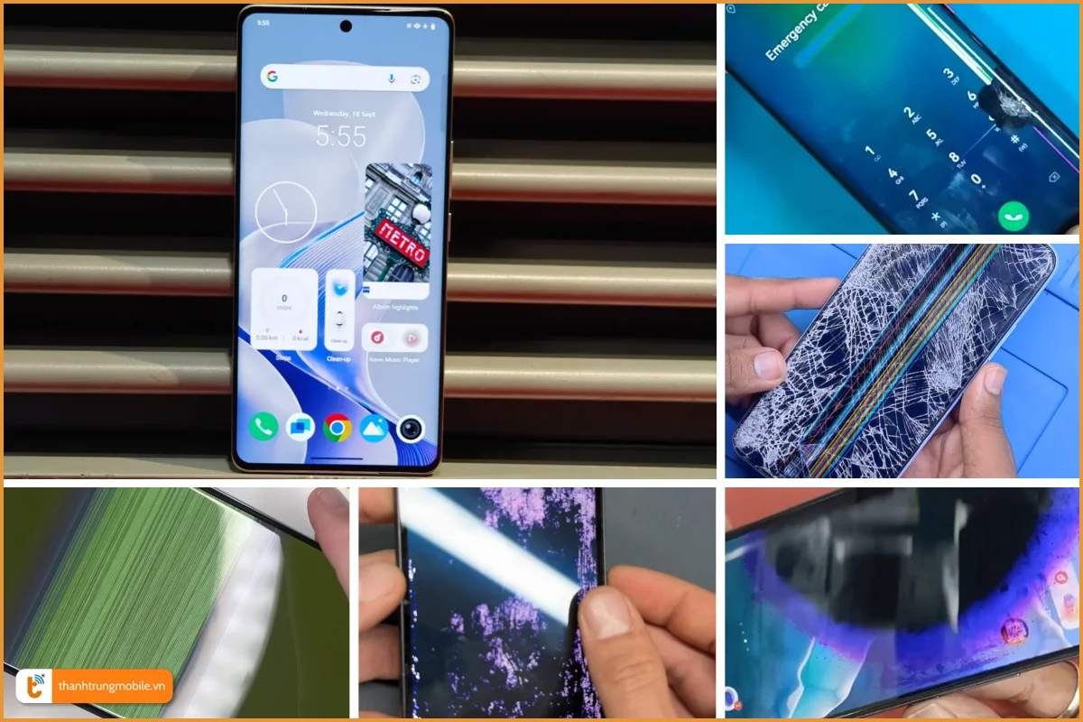 Vivo V40 Pro và các lỗi màn hình thường gặp