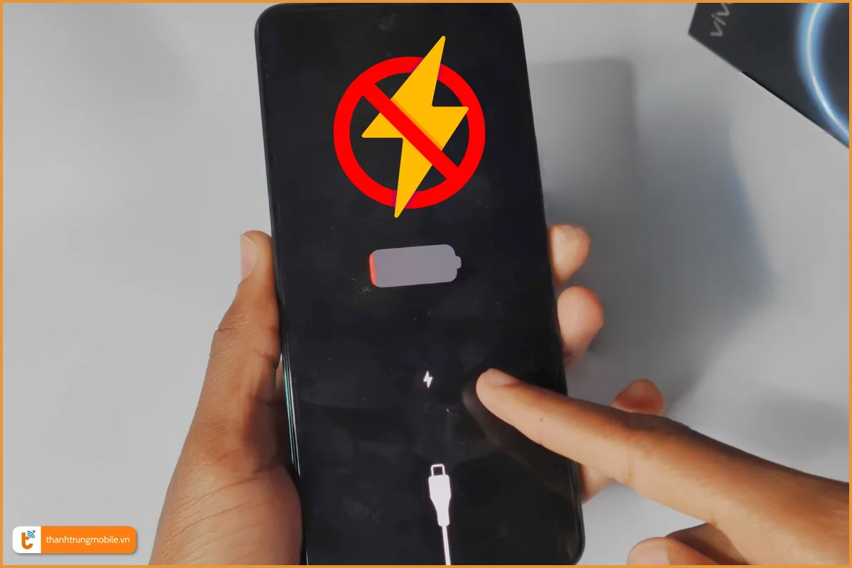 Vivo V50 lite 5G lỗi không nhận sạc