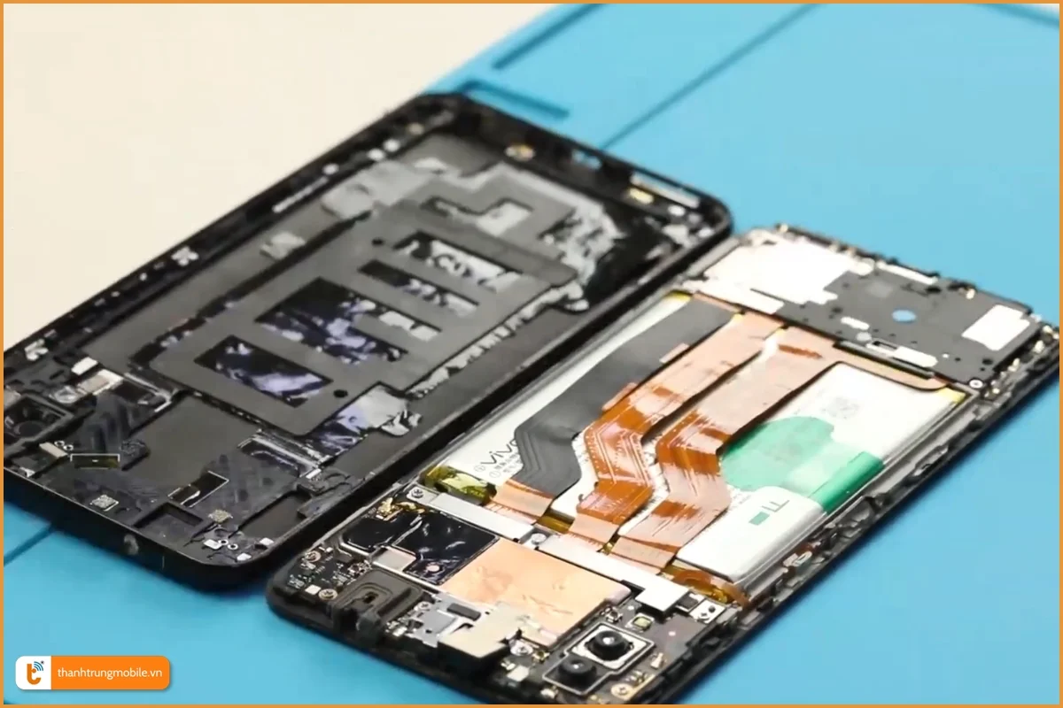 Pin Vivo X21 bị chai, thời gian sử dụng ngắn