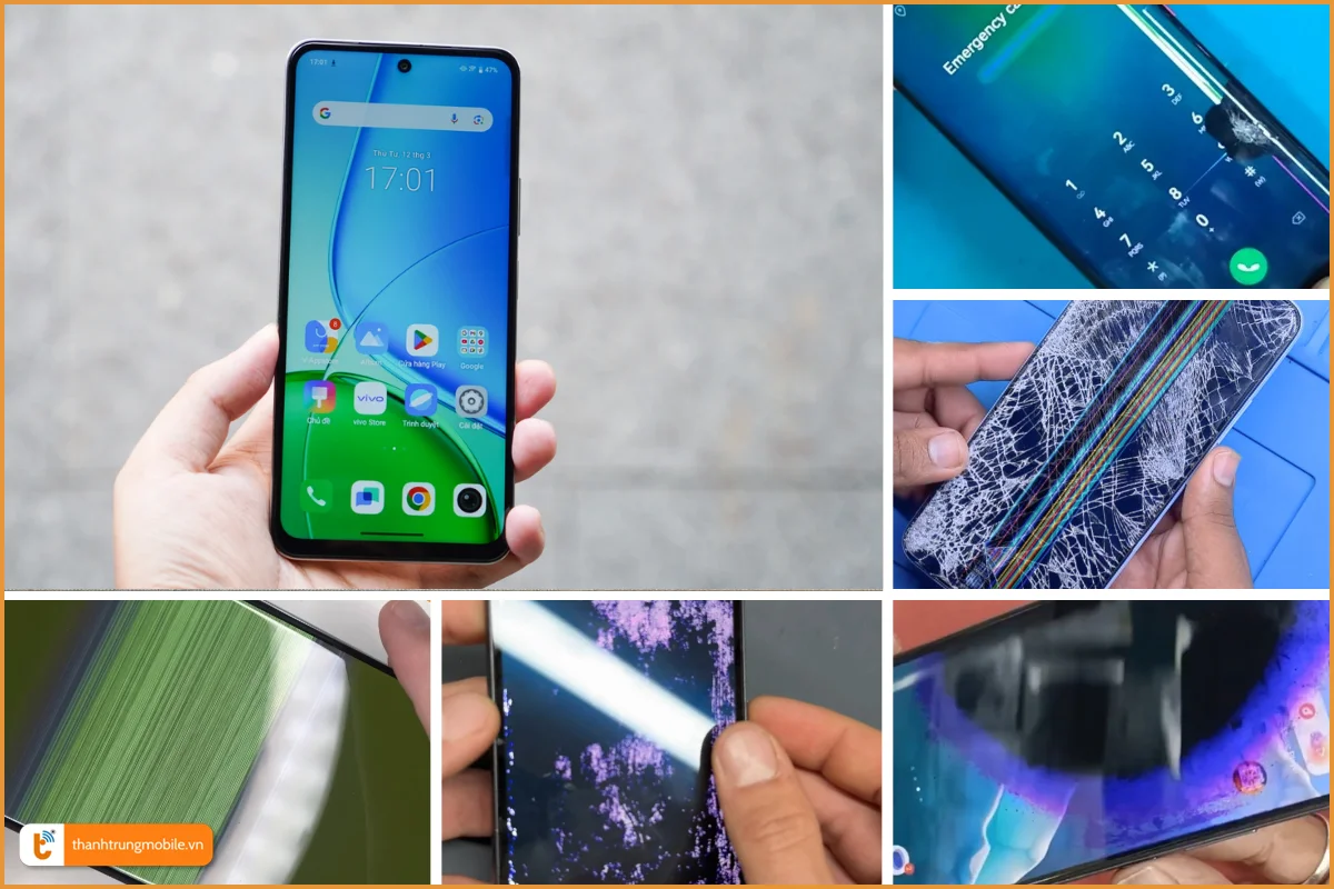 Vivo Y29 và các lỗi màn hình thường gặp