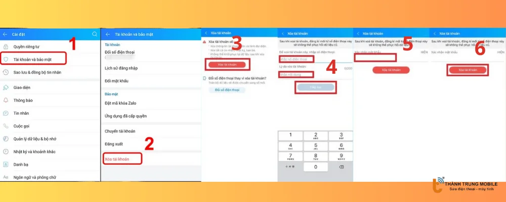 Vô hiệu hóa tài khoản vĩnh viễn
