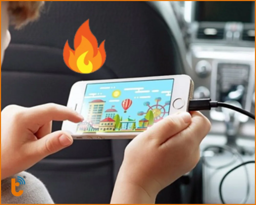 Vừa cắm sạc vừa dùng máy sẽ khiến máy nóng pin chai nhanh