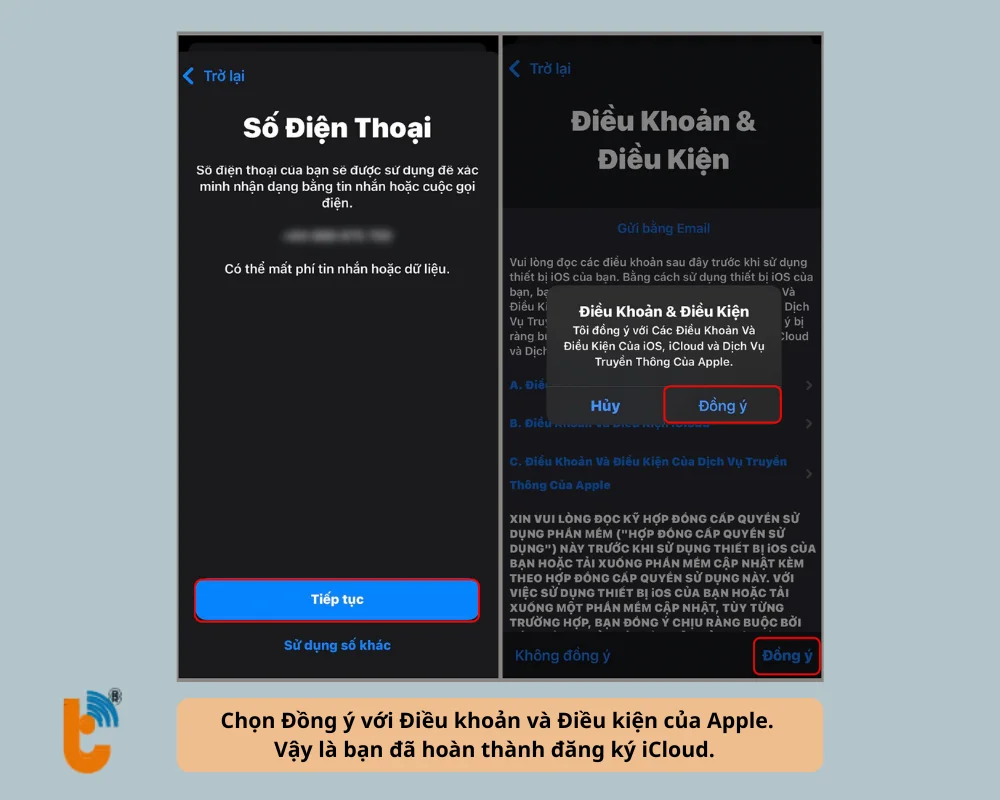 Xác minh số điện thoại & bảo mật