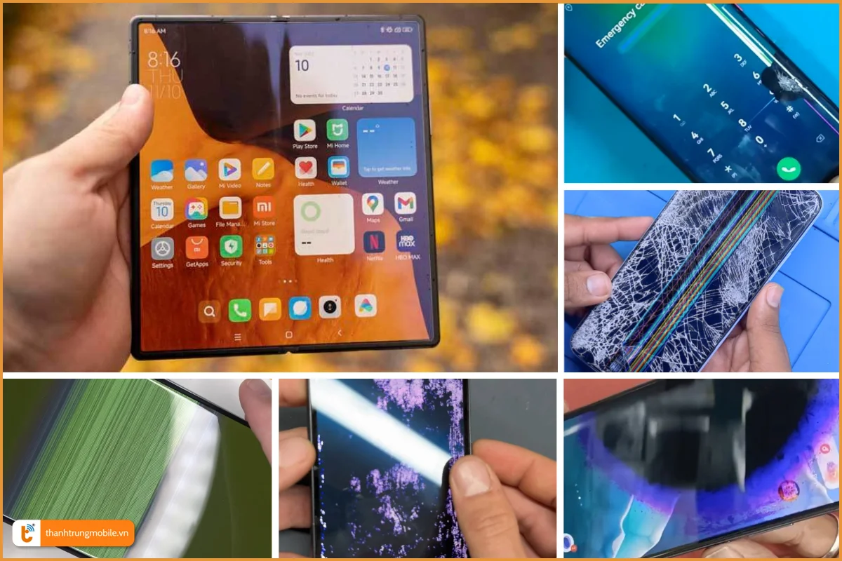 Xiaomi Mix Fold 3 và các lỗi màn hình thường gặp
