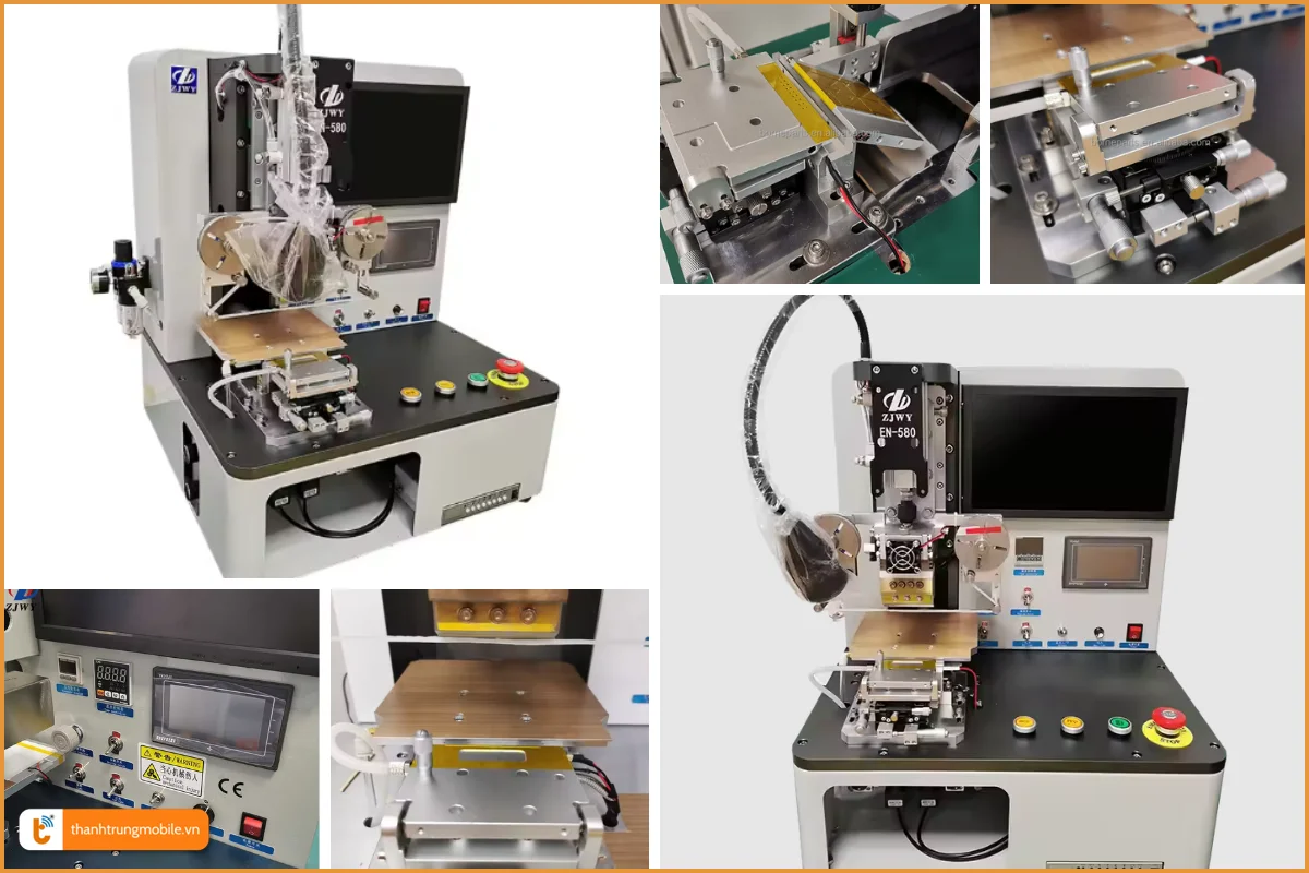 Máy ép cổ cáp màn hình ZJWY EN-580 Flex Cable Bonding Machine